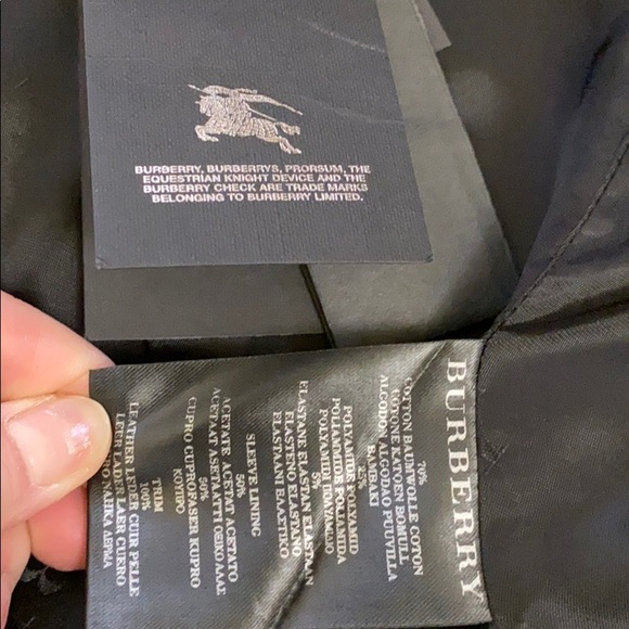 Auth NWT Burberry Prorsum dark flax button blazer jacket brown fitted classic - Picture 5 of 8